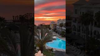 📍 Gran Melia Palacio de Isora Tenerife sunset sunsets granmelia meliahotels [upl. by Whitaker]