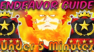 Endeavor TIPS and Quirk Guide  My Hero Ultra Rumble [upl. by Regor791]