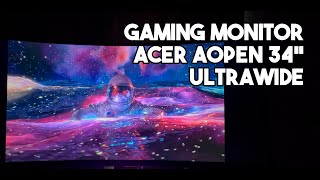 Acer Aopen UltraWide Gaming Monitor 34quot [upl. by Bullivant427]