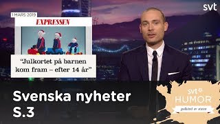 Svenska nyheter S03E07  Hela klippet om Postnord [upl. by Sldney]