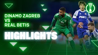 Resumen del partido Dinamo Zagreb  Real Betis  HIGHLIGHTS  Real BETIS Balompié [upl. by Eelirol911]