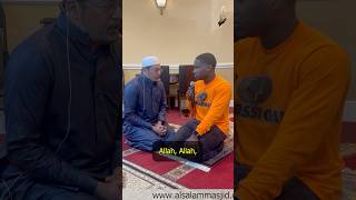 Br Dontavious Amanfo embraces Islam  Masjid Al Salam [upl. by Akcirederf217]