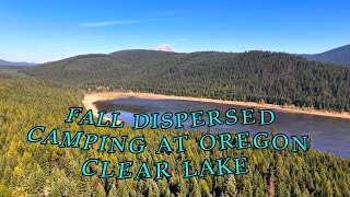 Ultimate Fall Camping Adventure Dispersed Camping At Clear Lake Oregon [upl. by Shifra164]