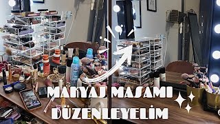 MAKYAJ MASAMI DÜZENLEYELİM  Makyaj Koleksiyonumu İnceliyoruz [upl. by Docile]