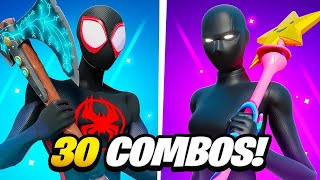 30 COMBOS de SKINS que SOLO los PROFESIONALES usan [upl. by Eilyw196]