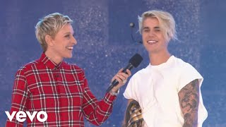 Justin Bieber  What Do You Mean Live From The Ellen Show [upl. by Niwroc392]