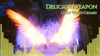 1 hour  DELICATE WEAPON by Lizzy Wizzy and grimes  CYBERPUNK 2077 OST [upl. by Adniuqal789]