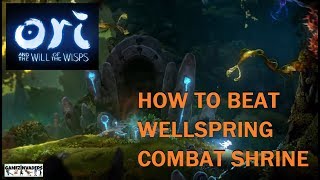 Lets Play Ori and the Will of the Wisps The Wellspring Shrine  Walkthrough 15 [upl. by Enneicul]