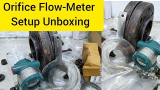 ORIFICE PLATE SETUP UNBOXINGOrifice FlowMeter न्यू Flowmeter के साथ क्या क्या instruments हैं [upl. by Cochard]