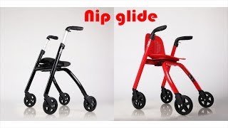 Déambulateur Nip Glide 4 roues [upl. by Greenman929]