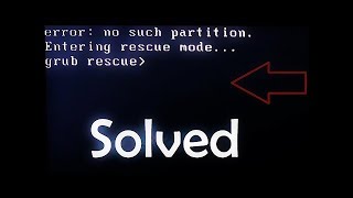 how to fix grub error problem in laptop or pc [upl. by Baxie]