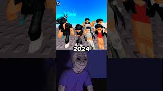 Old roblox vs 2024 roblox [upl. by Flavian]