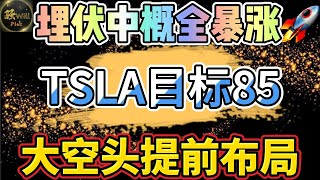 美股投资｜埋伏中概股全部暴涨起飞特斯拉TSLA重磅来袭目标价格85大空头提前布局SPYBABAJDBIDUPDDNVDA中概股｜美股趋势分析｜美股期权交易｜美股赚钱｜美股2024 [upl. by Ettesus901]