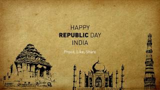 Happy Republic Day  Tribute to India [upl. by Isyed]