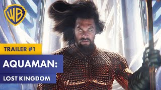 AQUAMAN LOST KINGDOM – Trailer 1 Deutsch German 2024 [upl. by Swann]