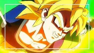 Super Saiyan Broly Vs Goku amp Vegeta  Dragon Ball Super   1080p FHD 60FPS [upl. by Nosyaj]