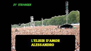 ELISIR DAMORE  ALESSANDRO MANNARINO  KARAOKE [upl. by Oxford]