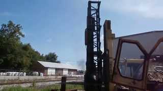 Testing MKT DE4235 Diesel Pile Hammer [upl. by Toft]