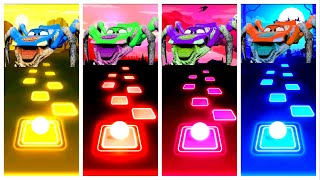 All Lightning Mcqueen Eater Videos Mega MixCoffindance Song Cover in Tiles Hop EDM Rush 🎶 [upl. by Notpmah844]