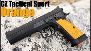 CZ 75 Tactical Sport Orange 2000 Round Review The Best CZ You Can Buy [upl. by Dworman]