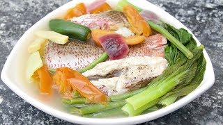 SINIGANG NA ISDA  PAANO MAGLUTO NG SINIGANG NA ISDA  EASY FILIPINO RECIPE [upl. by Solon]