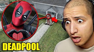 Drone Catches DEADPOOL Outside My House [upl. by Ehc803]