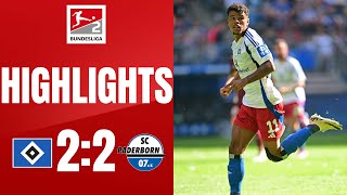 HSV  SC Paderborn 22 Highlights  2 Bundesliga  20242025 [upl. by Kcirej399]