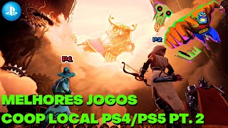 Top 20 Melhores JOGOS com TELA DIVIDIDA no PS4  PS5 Parte 2 [upl. by Orrocos]