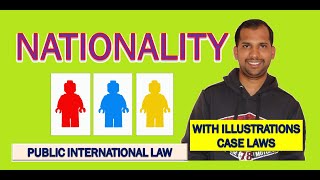 Nationality  Concept  Public International Law [upl. by Etteiluj]