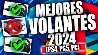 ✅️ MEJORES VOLANTES para CONSOLA PS5 PS4 y PC  GUIA de COMPRA 2024 🔥 [upl. by Lubba]