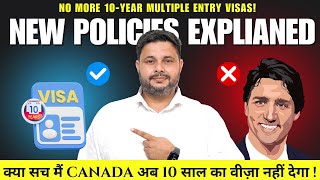 Canada Tourist Visa Update 2024 What You Need to Know About Single vs MultipleEntry Visas [upl. by Nic]