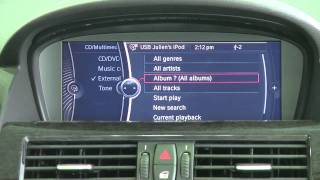 How to connect your iPod to your BMW iDrive [upl. by Hareema222]