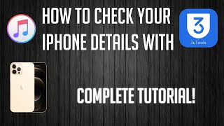 3uTools Complete Tutorial  How to check your iPhone Complete details with 3uTools in UrduHindi [upl. by Fonsie898]