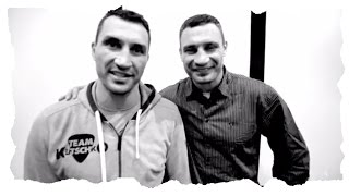 Vitali arrived in Hamburg to support his brother Wladimir [upl. by Schouten]