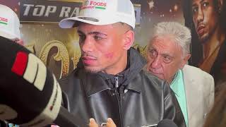 Jamaine Ortiz said he dominated the fight against Teofimo Lopez [upl. by Anaehr]