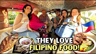 My Syrian FAMILY First JEEPNEY RIDE😂 EATING amp Exploring The PHILIPPINES 🇵🇭 [upl. by Nilde]