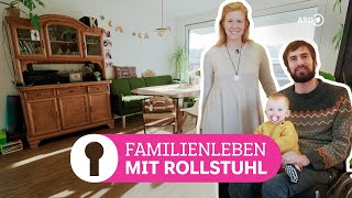 Barrierefrei und individuell – Wohnen mit Rollstuhl  ARD Room Tour [upl. by Atnwahs754]