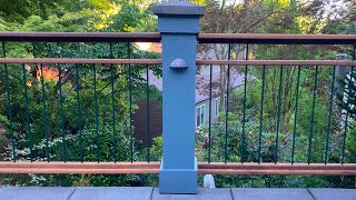 Best Ever Custom Deck Railing [upl. by Gelasius80]