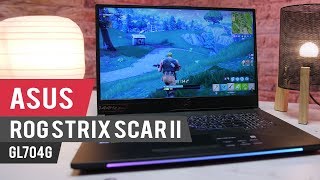 Bržeg laptopa  nema ASUS ROG Strix SCAR II  GL704G [upl. by Yleek]