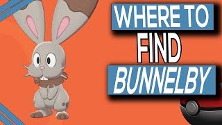 Where To Find Bunnelby In Pokemon Sword amp Shield [upl. by Thor]