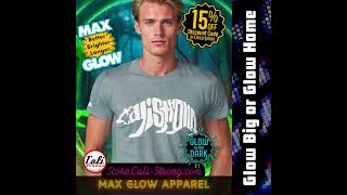 SALE CALI Strong Max Glow hoodies amp tshirts  glowinthedark glowshirt glowtshirt glowhoodie [upl. by Sac]