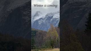 WINTER IS COMING TO NORWAY [upl. by Atiuqat391]