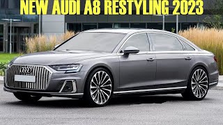 Review and test drive of the new Audi A8 2023 [upl. by Jarek]