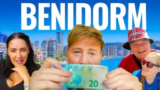 Can you still get DRUNK with just €20 in BENIDORM Bar crawl challenge [upl. by Sacul]