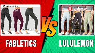 Fabletics vs Lululemon – how do they compare 3 differences to consider [upl. by Dearden]