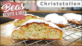 Mandel Pistazien Christstollen  Weihnachtsrezepte [upl. by Haimerej990]