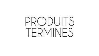 PRODUITS TERMINES  ALIMENTATION et COSMETIQUES BIO [upl. by Joni248]