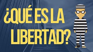 ¿Qué es la libertad sencillo Filosofía en 3 minutos [upl. by Akinehc57]