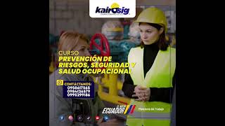 📢 Curso Prevención de Riesgos Seguridad y Salud Ocupacional 🔍 [upl. by Laurena]