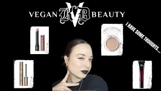 Revisiting KVD Vegan BeautyLuxury but make it goth Whats good and whats NOT [upl. by Olbap455]